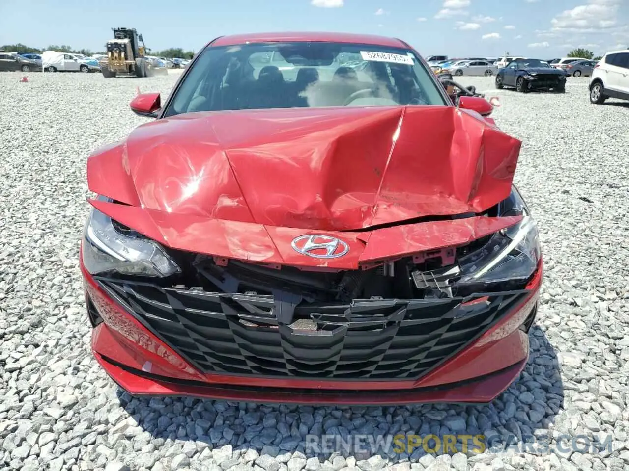 5 Photograph of a damaged car KMHLM4AJ7PU055009 HYUNDAI ELANTRA 2023