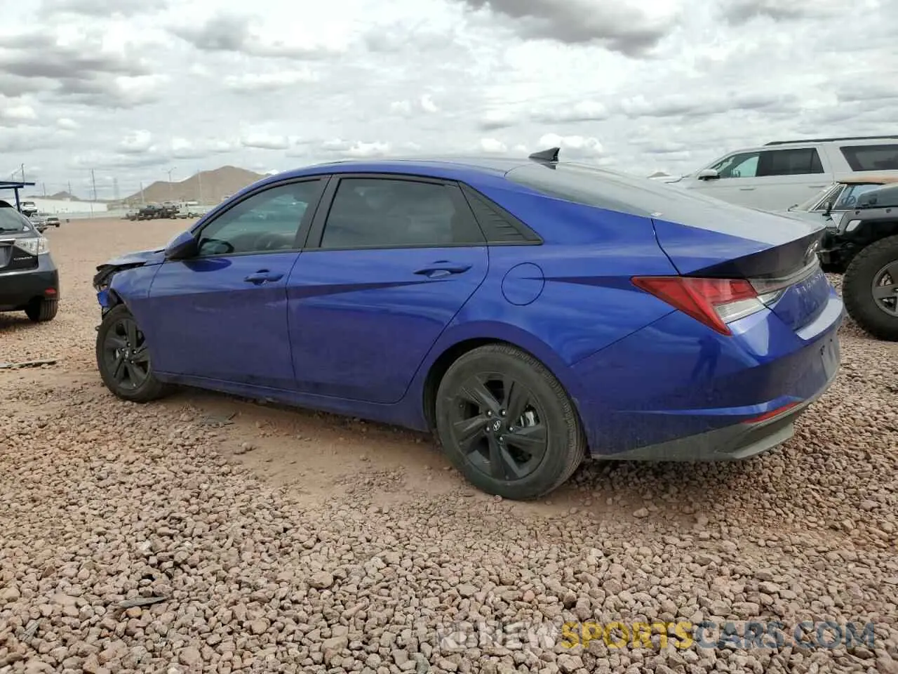 2 Photograph of a damaged car KMHLM4AJ7PU077401 HYUNDAI ELANTRA 2023
