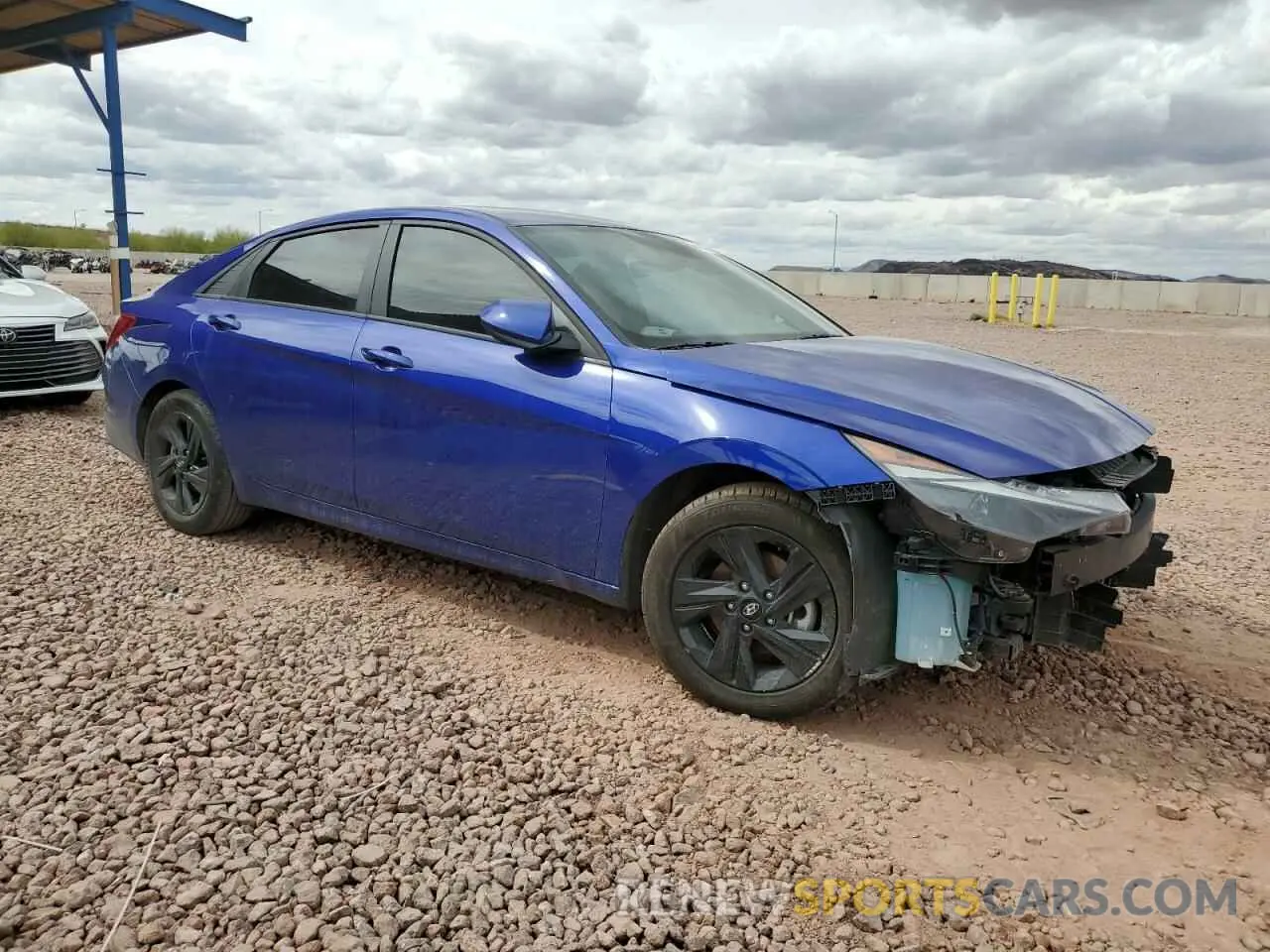 4 Photograph of a damaged car KMHLM4AJ7PU077401 HYUNDAI ELANTRA 2023