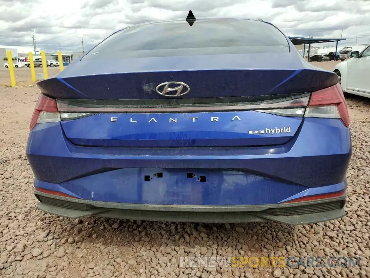 6 Photograph of a damaged car KMHLM4AJ7PU077401 HYUNDAI ELANTRA 2023