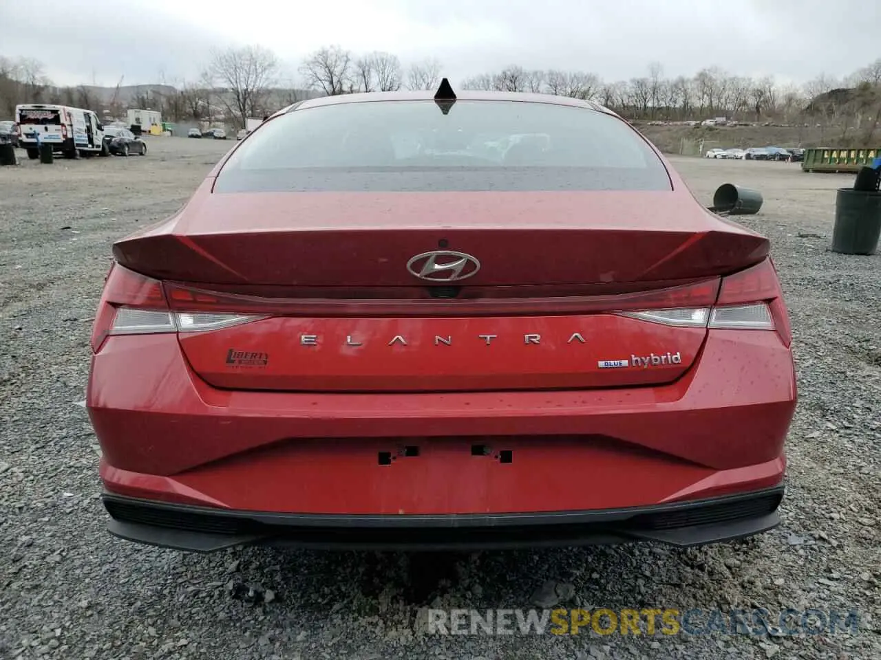 6 Photograph of a damaged car KMHLM4AJ8PU033889 HYUNDAI ELANTRA 2023