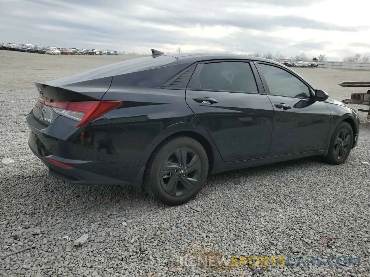 3 Photograph of a damaged car KMHLM4AJ9PU039460 HYUNDAI ELANTRA 2023