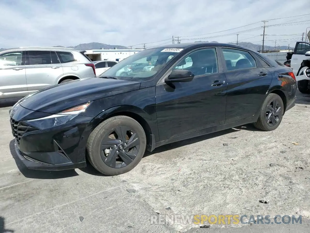1 Photograph of a damaged car KMHLM4AJ9PU077612 HYUNDAI ELANTRA 2023