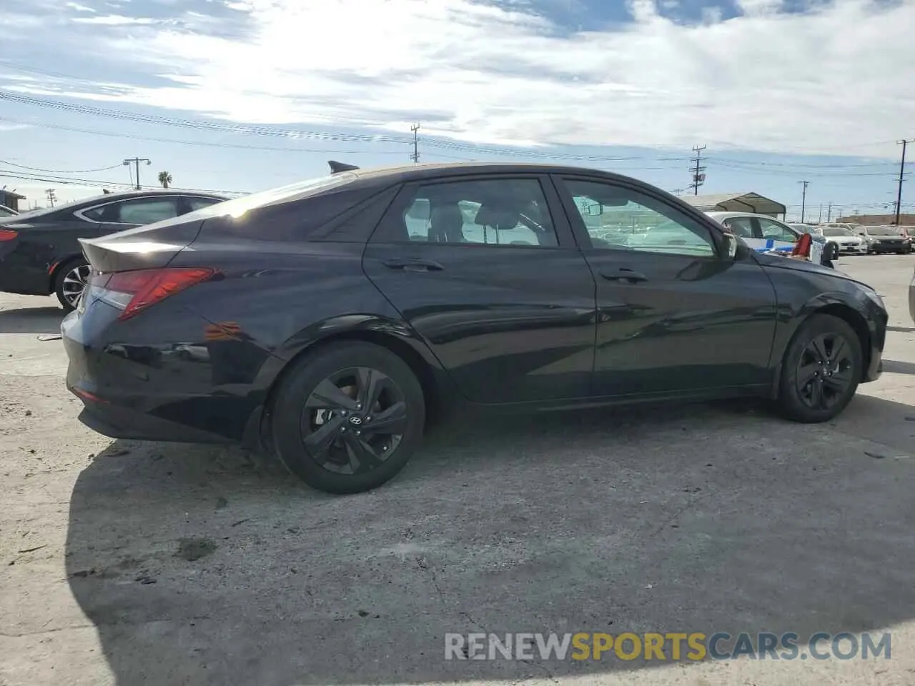 3 Photograph of a damaged car KMHLM4AJ9PU077612 HYUNDAI ELANTRA 2023