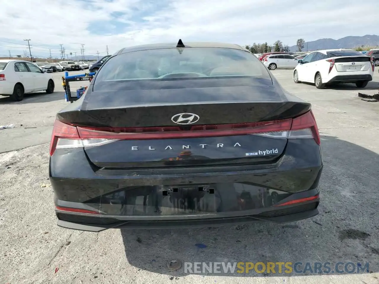 6 Photograph of a damaged car KMHLM4AJ9PU077612 HYUNDAI ELANTRA 2023