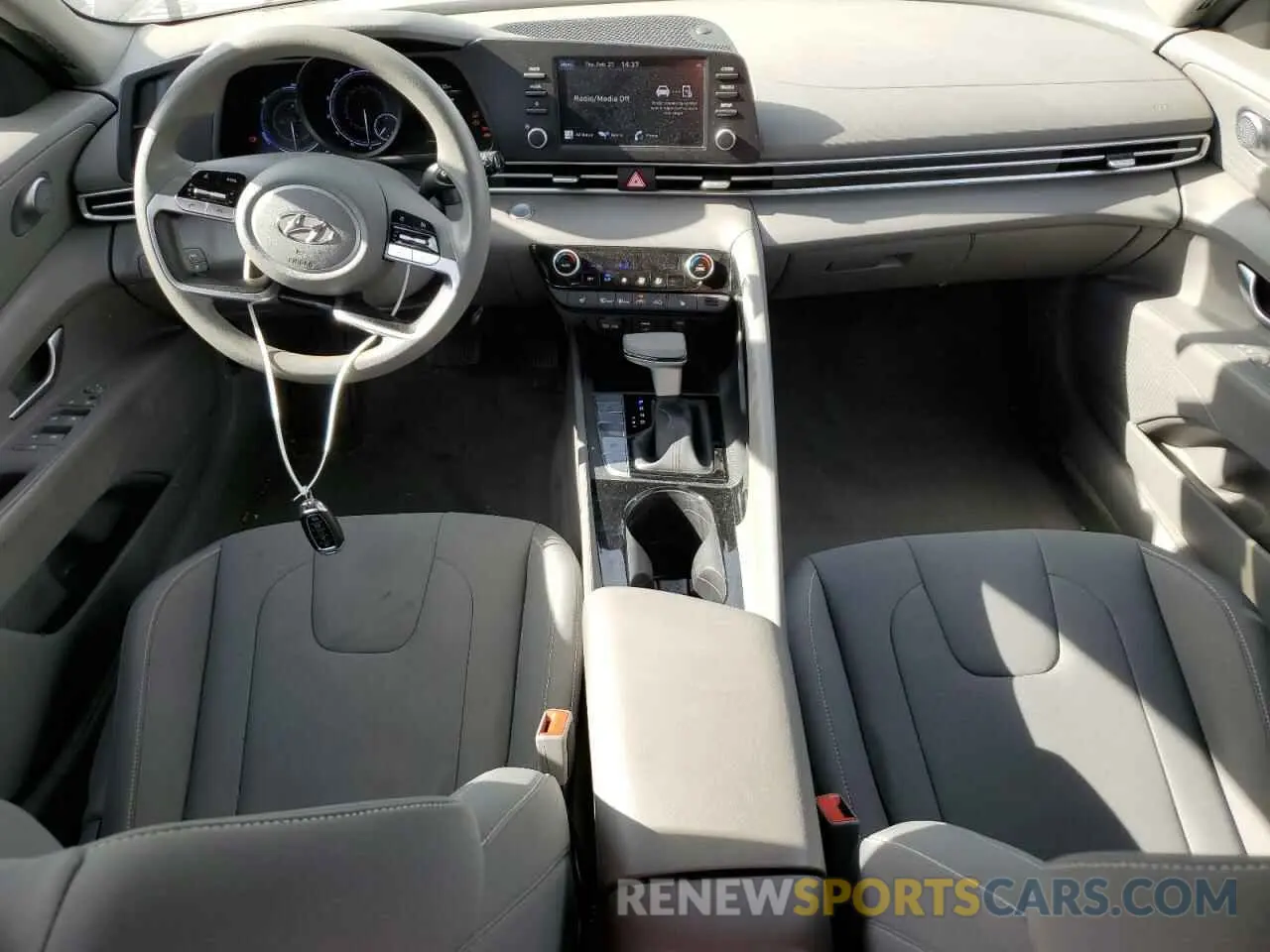 8 Photograph of a damaged car KMHLM4AJ9PU077612 HYUNDAI ELANTRA 2023