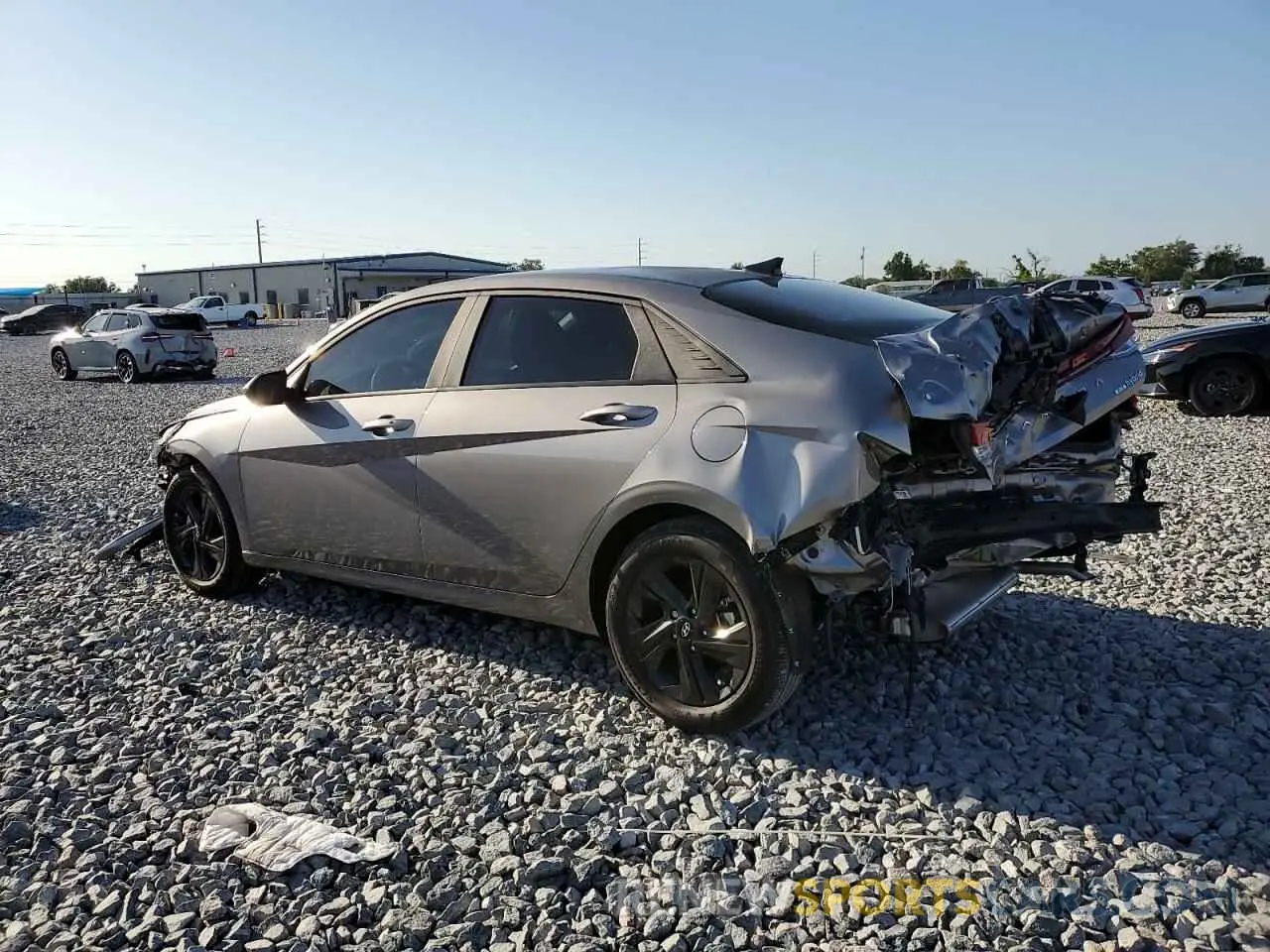 2 Photograph of a damaged car KMHLM4AJ9PU081644 HYUNDAI ELANTRA 2023