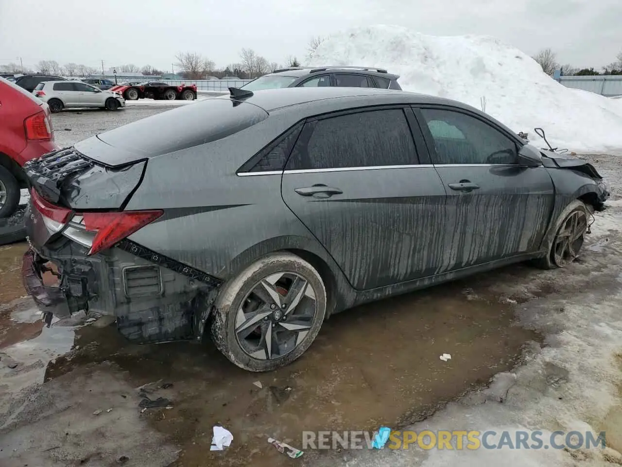 3 Photograph of a damaged car KMHLN4AG1PU409138 HYUNDAI ELANTRA 2023