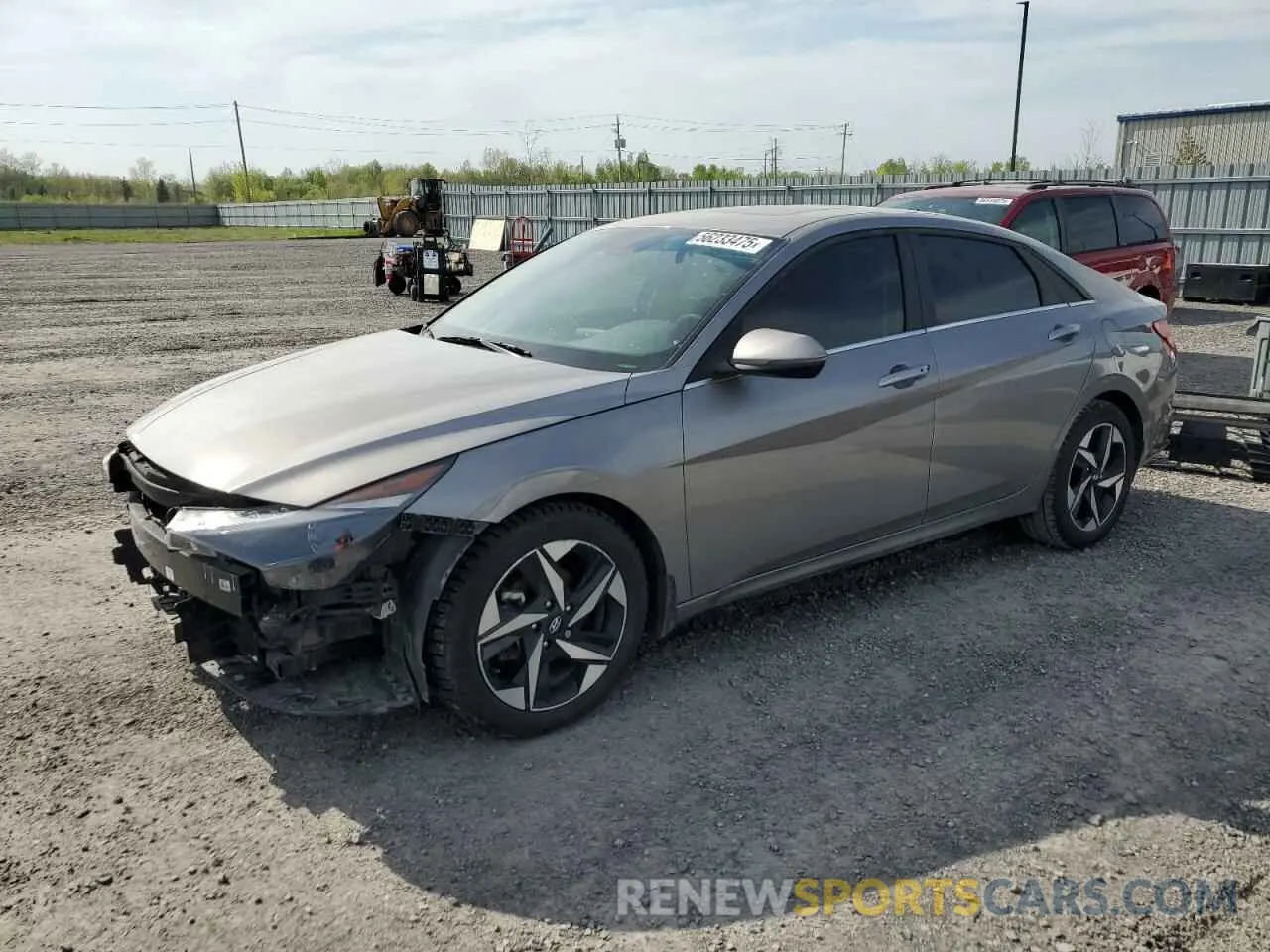 1 Photograph of a damaged car KMHLN4AG5PU578644 HYUNDAI ELANTRA 2023