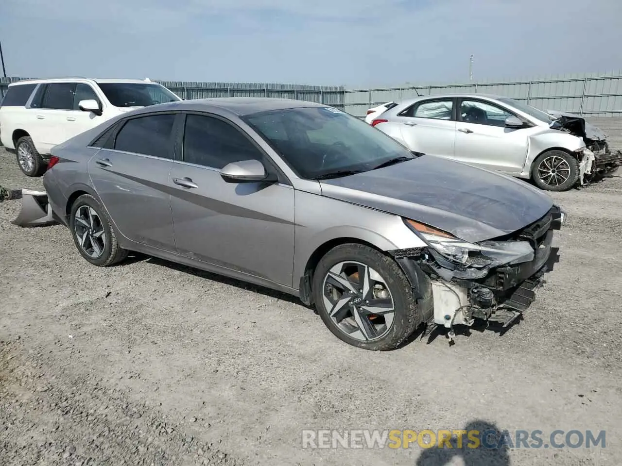 4 Photograph of a damaged car KMHLN4AG5PU578644 HYUNDAI ELANTRA 2023