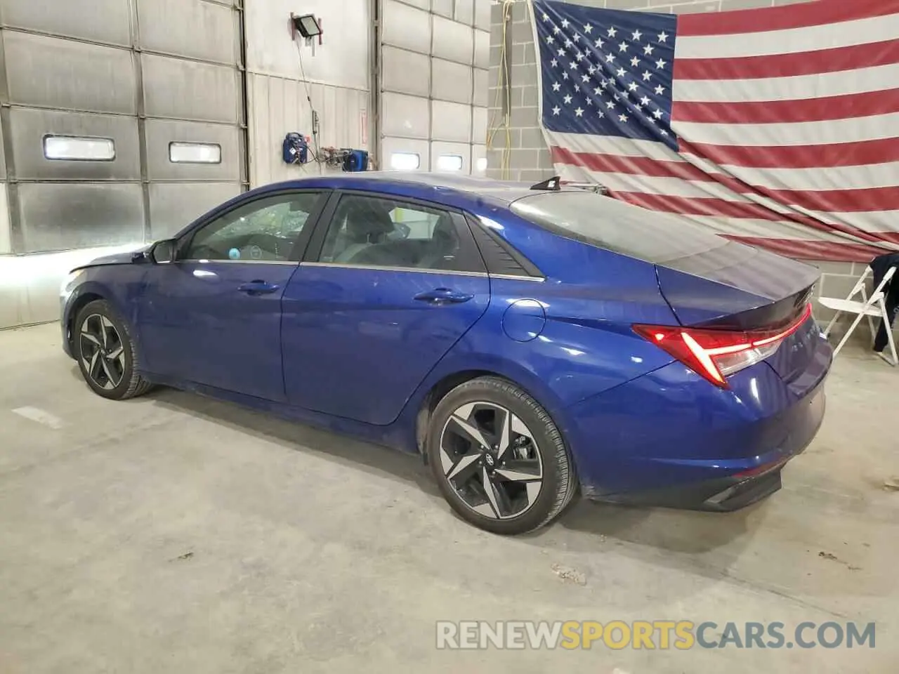 2 Photograph of a damaged car KMHLN4AJ0PU076507 HYUNDAI ELANTRA 2023