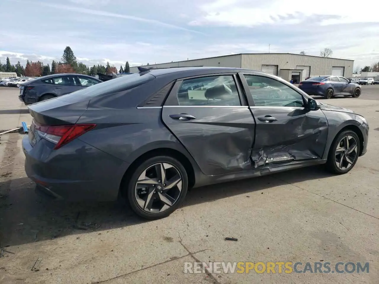 3 Photograph of a damaged car KMHLN4AJ0PU091086 HYUNDAI ELANTRA 2023