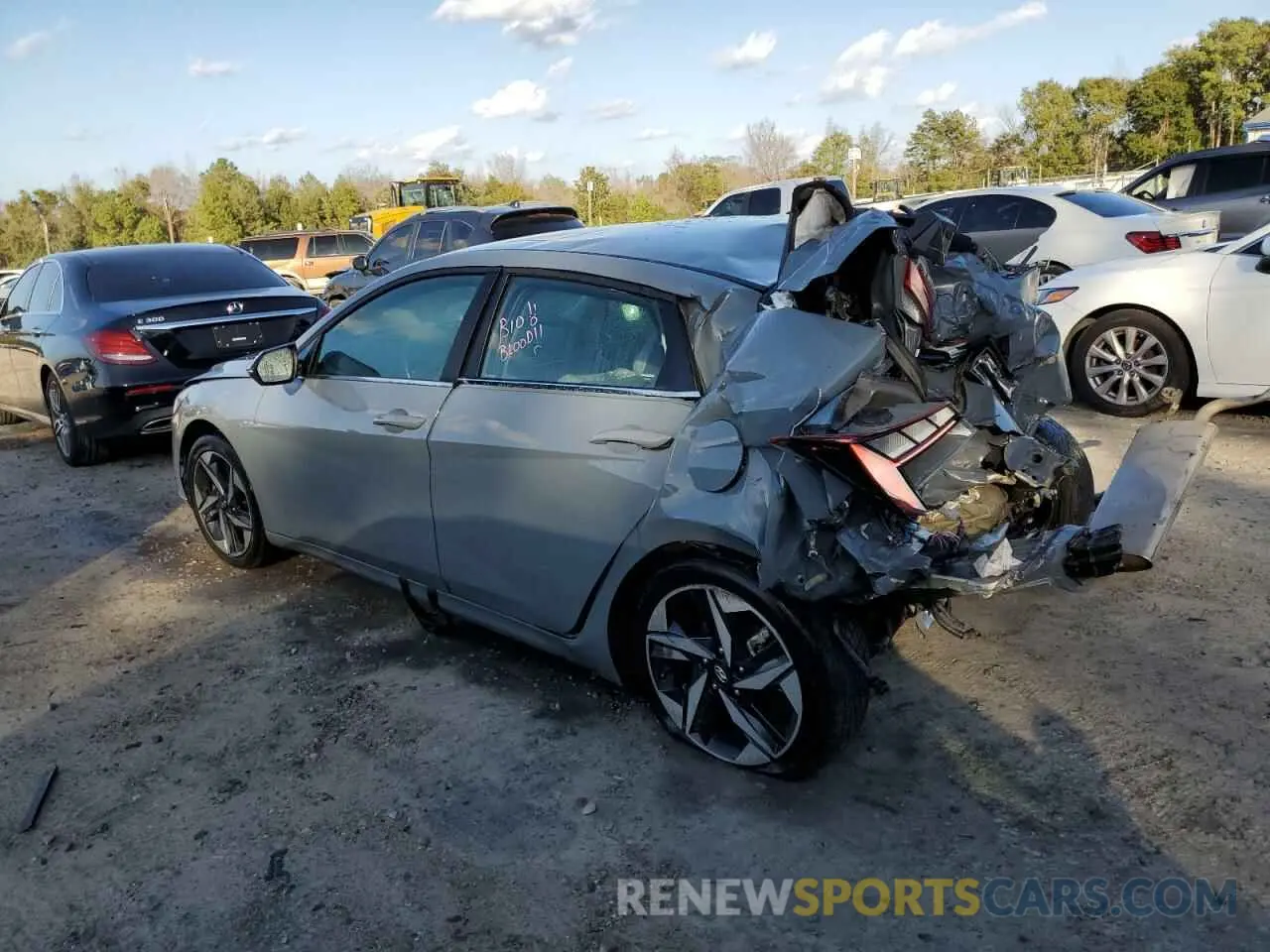 2 Photograph of a damaged car KMHLN4AJ1PU046853 HYUNDAI ELANTRA 2023
