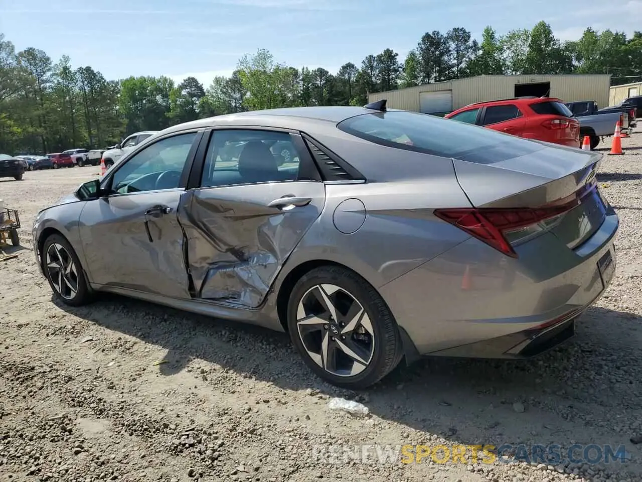 2 Photograph of a damaged car KMHLN4AJ2PU033898 HYUNDAI ELANTRA 2023