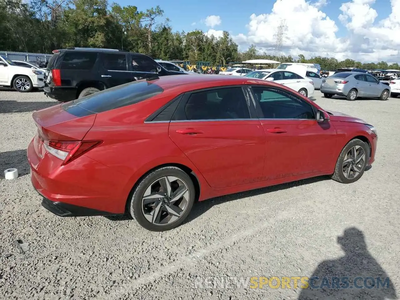 3 Photograph of a damaged car KMHLN4AJ2PU051219 HYUNDAI ELANTRA 2023