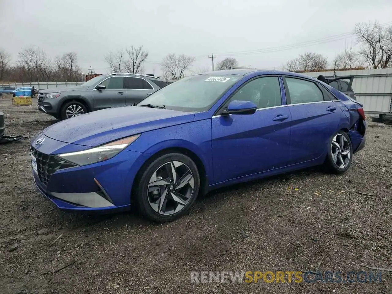 1 Photograph of a damaged car KMHLN4AJ2PU057778 HYUNDAI ELANTRA 2023