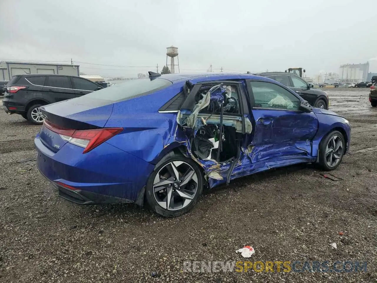3 Photograph of a damaged car KMHLN4AJ2PU057778 HYUNDAI ELANTRA 2023