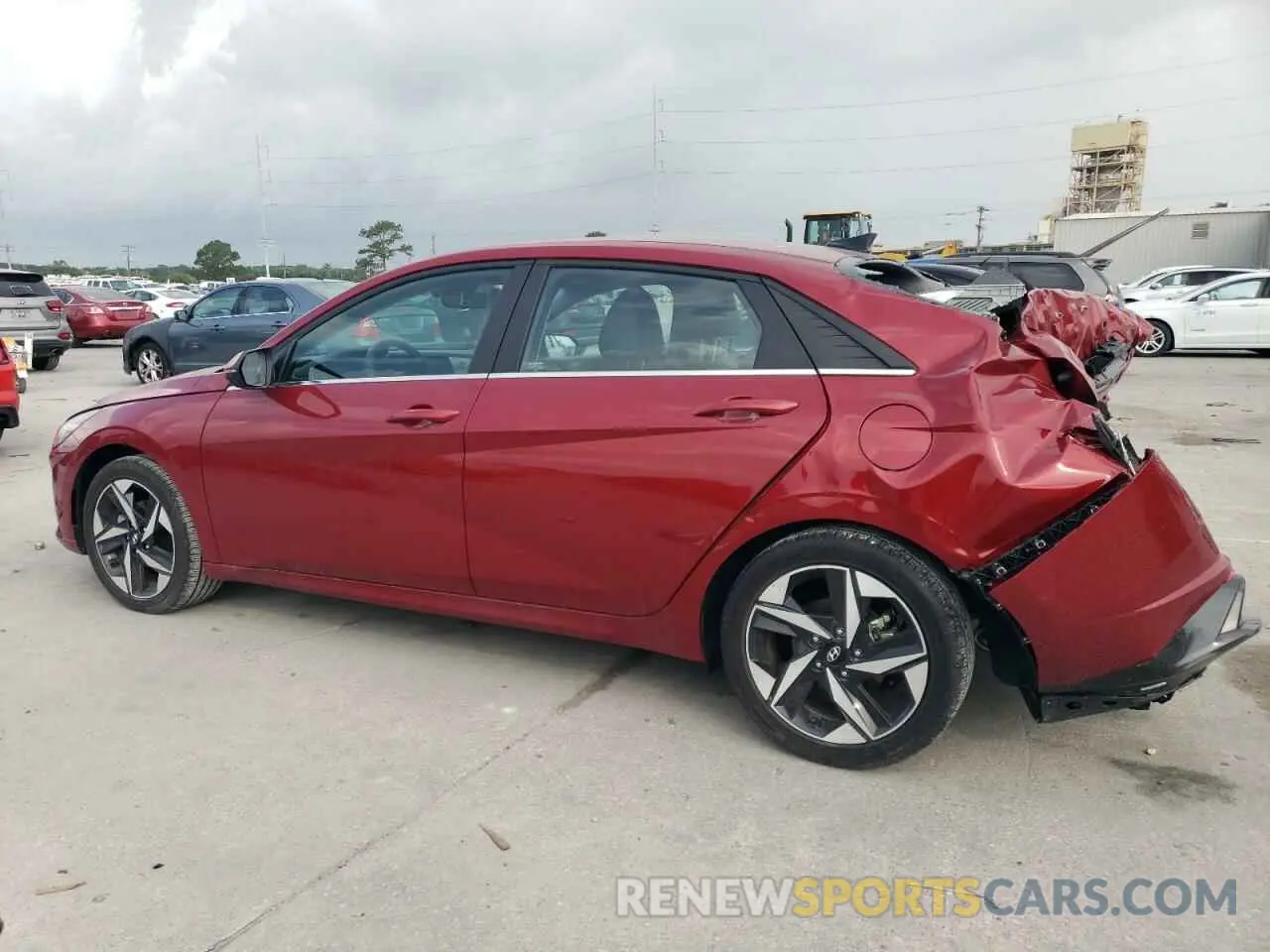 2 Photograph of a damaged car KMHLN4AJ2PU076766 HYUNDAI ELANTRA 2023