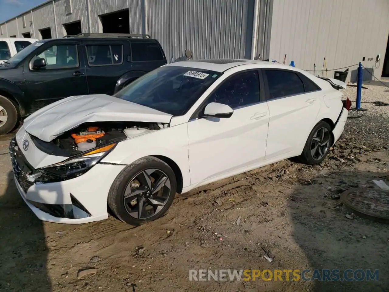 1 Photograph of a damaged car KMHLN4AJ2PU080509 HYUNDAI ELANTRA 2023