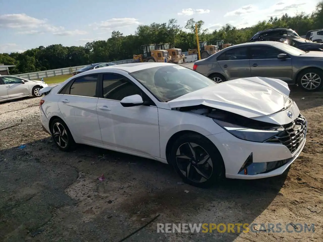 4 Photograph of a damaged car KMHLN4AJ2PU080509 HYUNDAI ELANTRA 2023