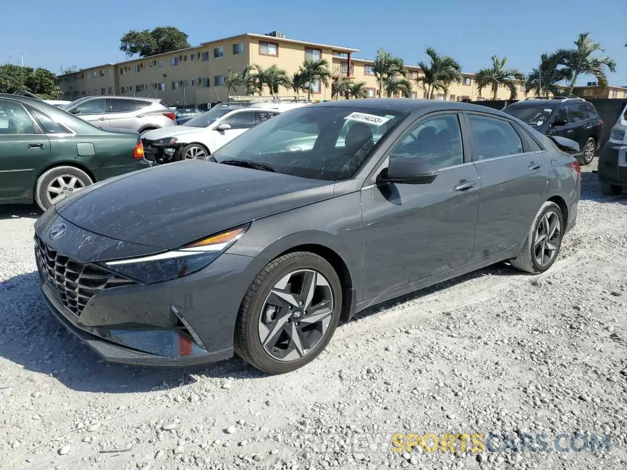 1 Photograph of a damaged car KMHLN4AJ3PU080230 HYUNDAI ELANTRA 2023