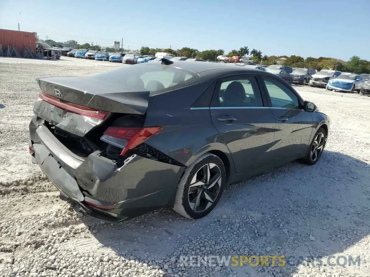 3 Photograph of a damaged car KMHLN4AJ3PU080230 HYUNDAI ELANTRA 2023