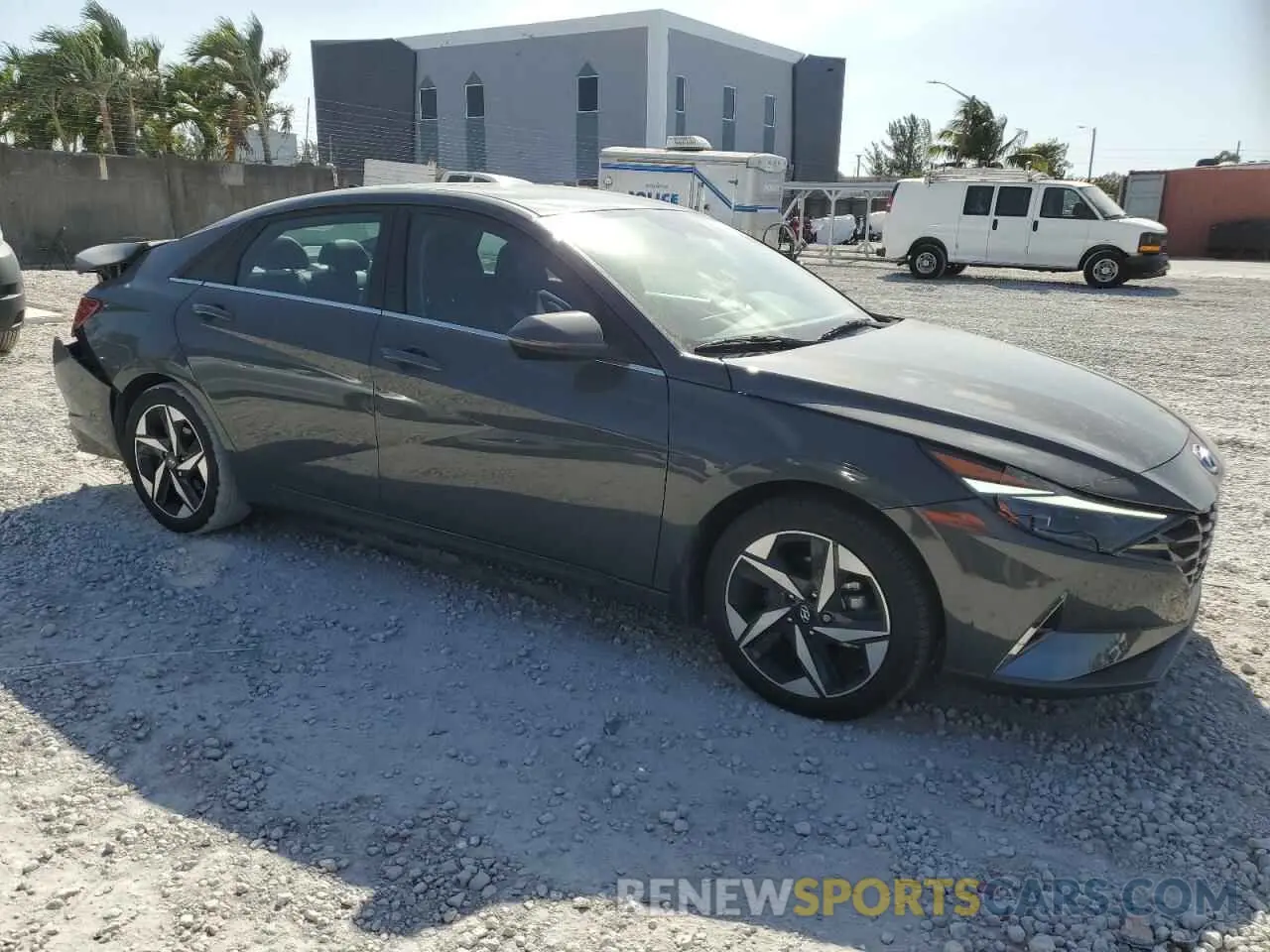 4 Photograph of a damaged car KMHLN4AJ3PU080230 HYUNDAI ELANTRA 2023