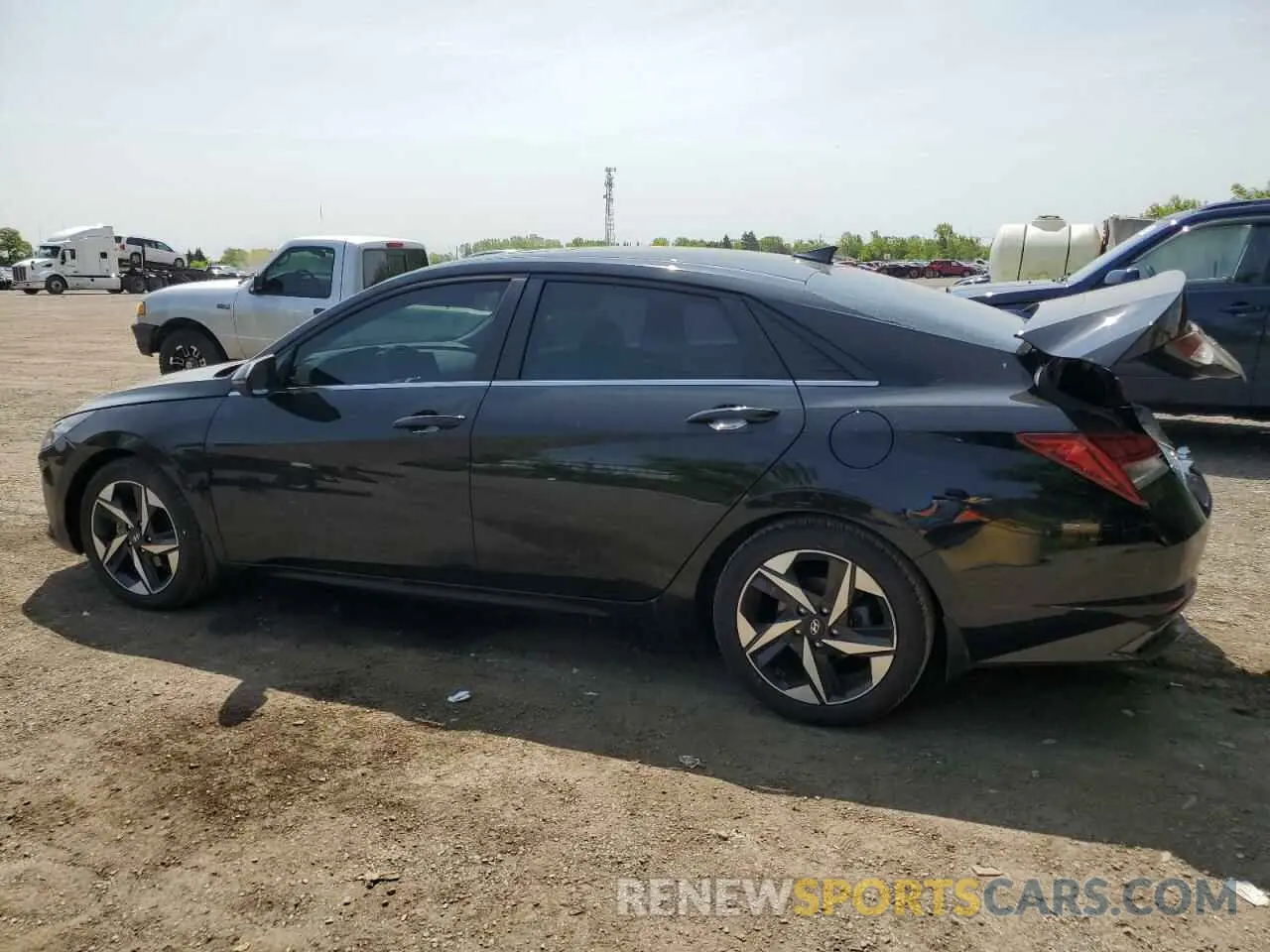 2 Photograph of a damaged car KMHLN4AJ4PU050041 HYUNDAI ELANTRA 2023