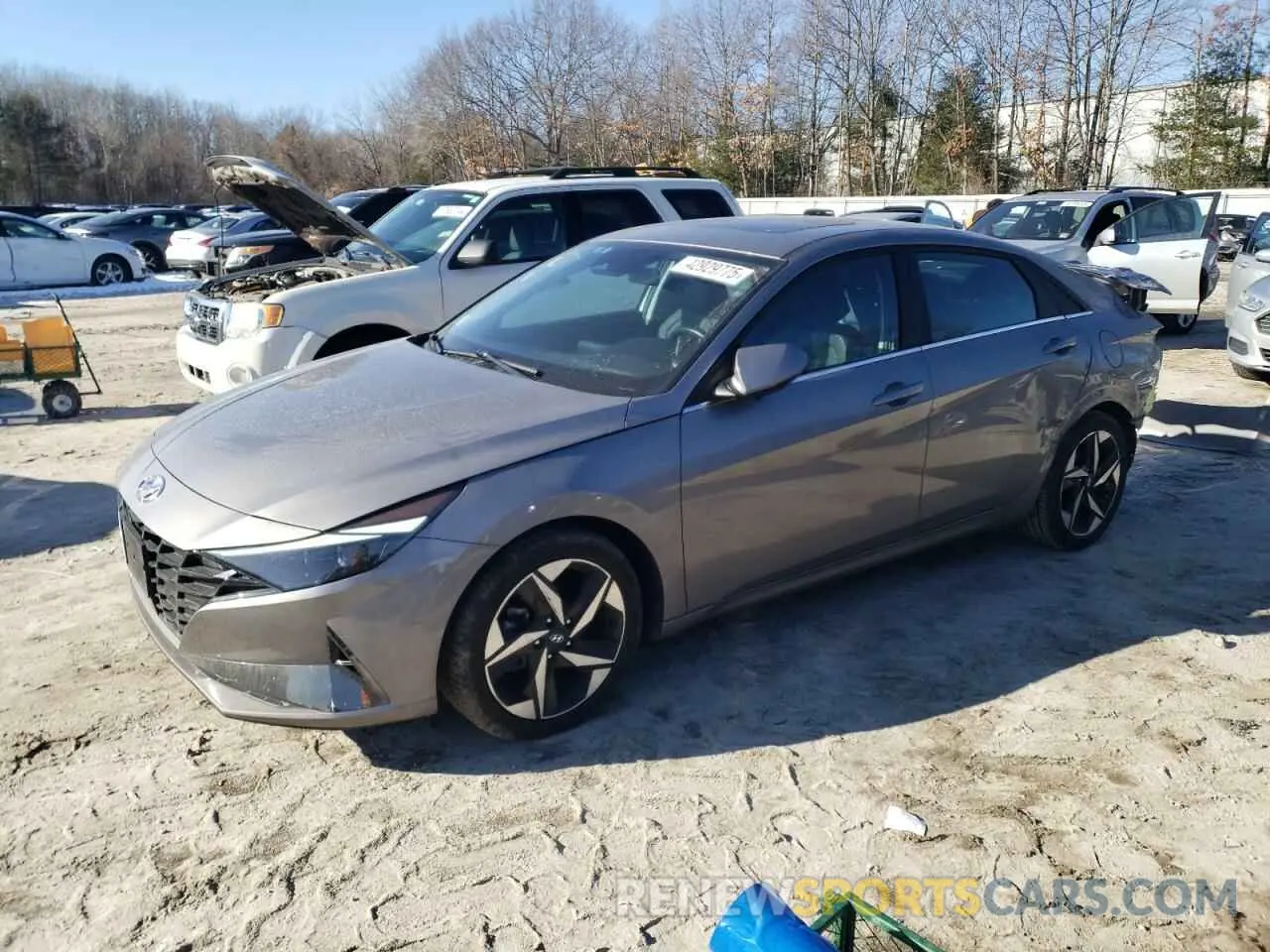 1 Photograph of a damaged car KMHLN4AJ4PU057183 HYUNDAI ELANTRA 2023