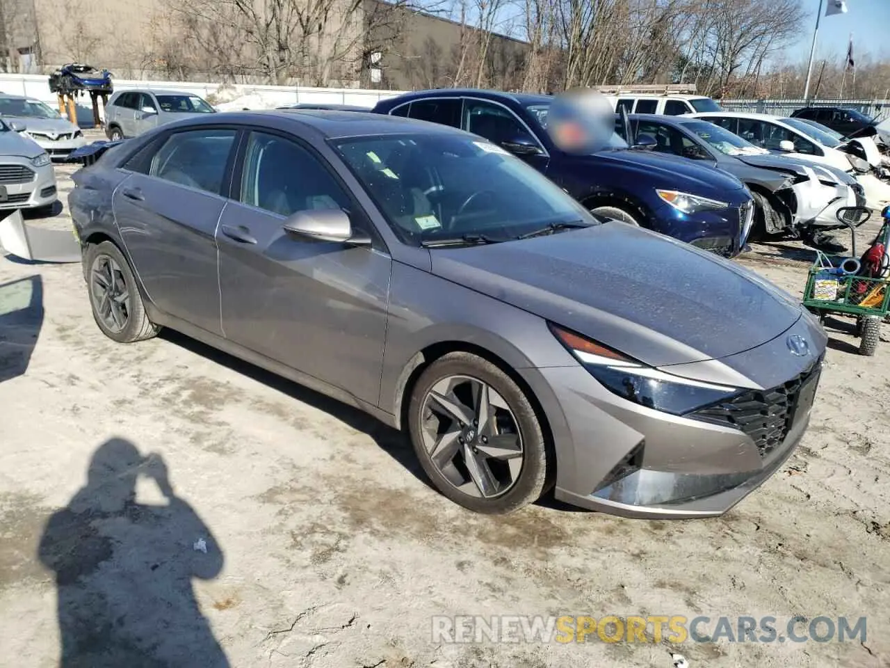4 Photograph of a damaged car KMHLN4AJ4PU057183 HYUNDAI ELANTRA 2023