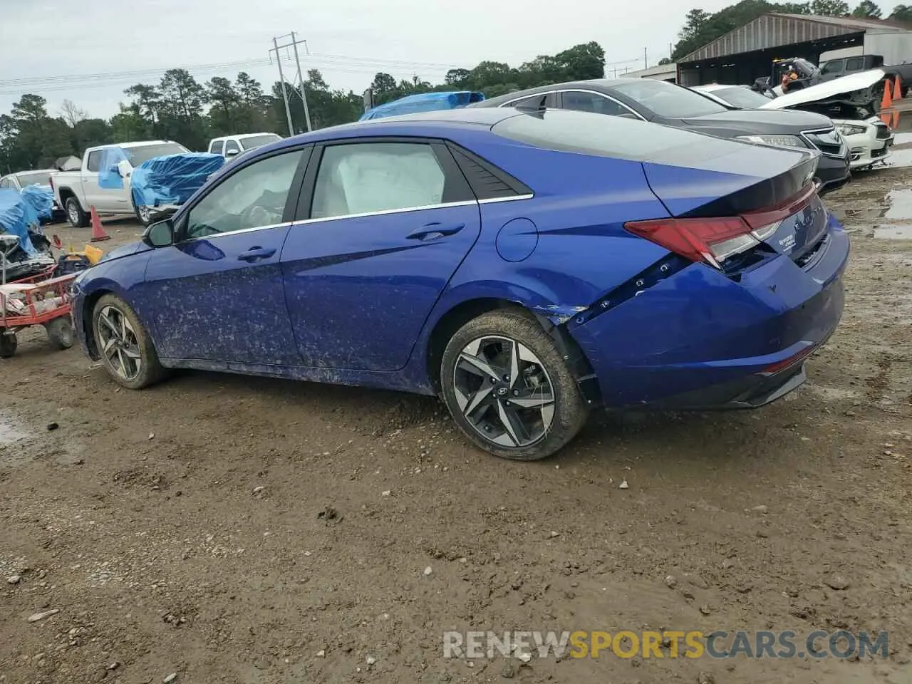 2 Photograph of a damaged car KMHLN4AJ5PU043115 HYUNDAI ELANTRA 2023