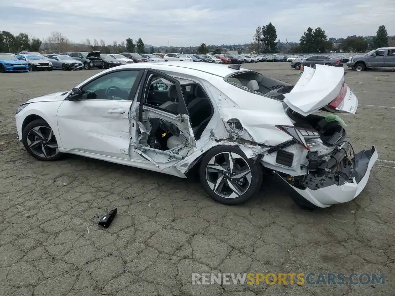 2 Photograph of a damaged car KMHLN4AJ5PU049187 HYUNDAI ELANTRA 2023