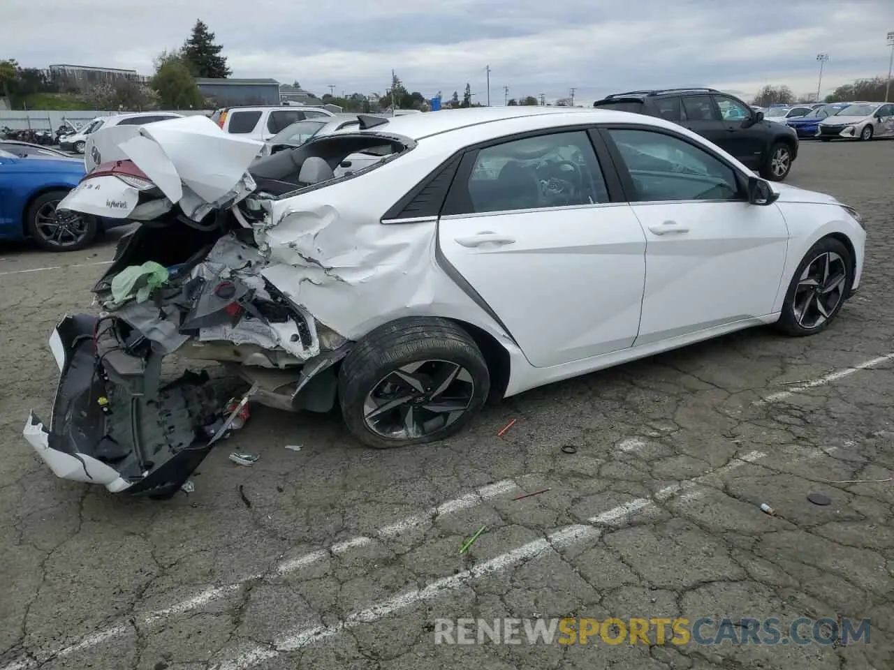 3 Photograph of a damaged car KMHLN4AJ5PU049187 HYUNDAI ELANTRA 2023