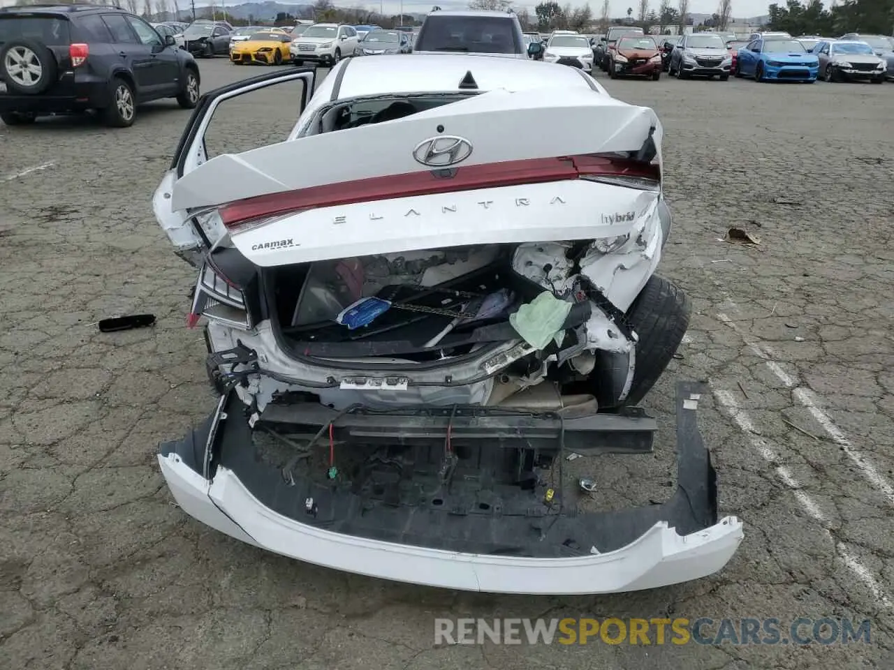6 Photograph of a damaged car KMHLN4AJ5PU049187 HYUNDAI ELANTRA 2023