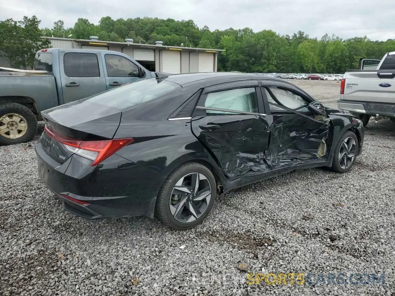 3 Photograph of a damaged car KMHLN4AJ5PU064966 HYUNDAI ELANTRA 2023