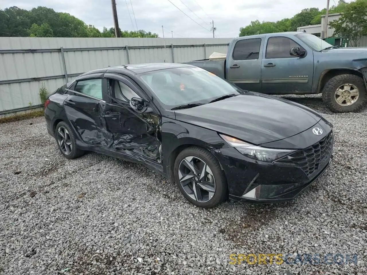 4 Photograph of a damaged car KMHLN4AJ5PU064966 HYUNDAI ELANTRA 2023