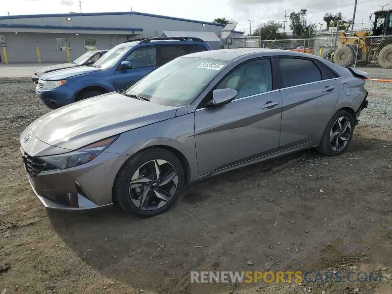 1 Photograph of a damaged car KMHLN4AJ5PU083968 HYUNDAI ELANTRA 2023