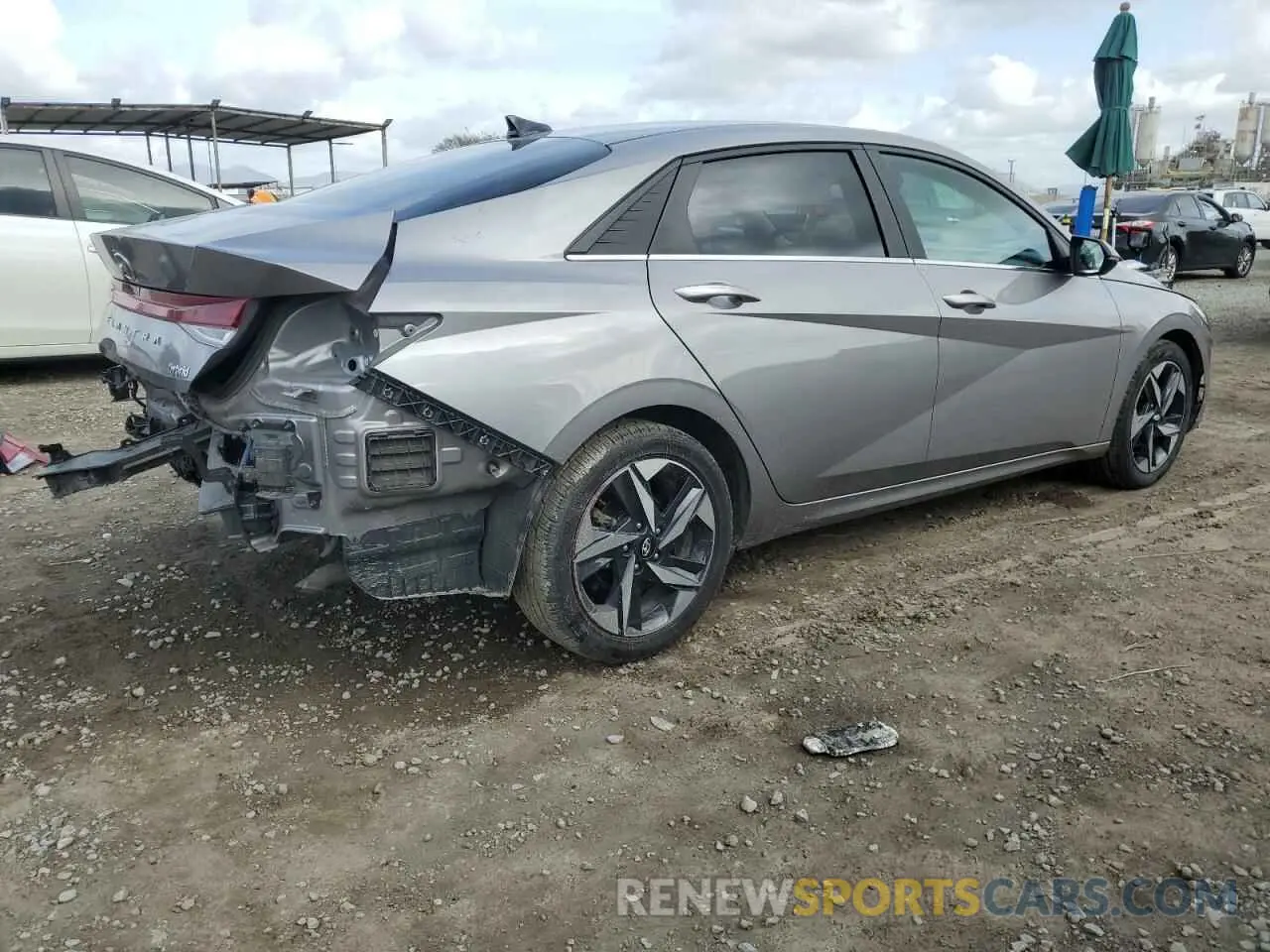 3 Photograph of a damaged car KMHLN4AJ5PU083968 HYUNDAI ELANTRA 2023