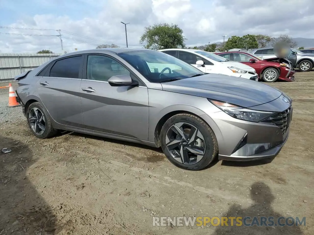 4 Photograph of a damaged car KMHLN4AJ5PU083968 HYUNDAI ELANTRA 2023