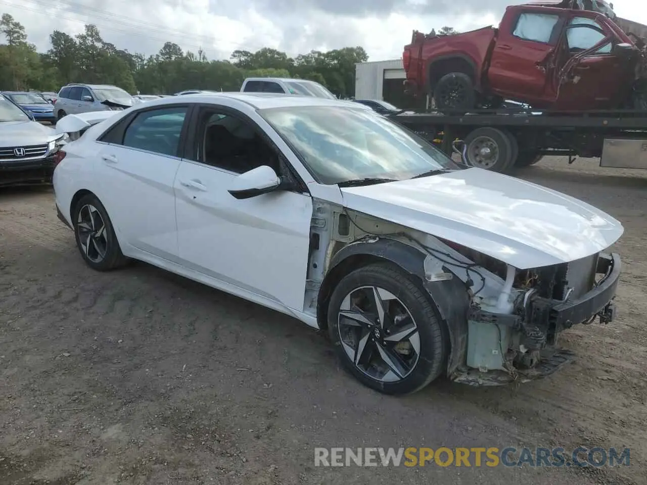 4 Photograph of a damaged car KMHLN4AJ5PU085722 HYUNDAI ELANTRA 2023