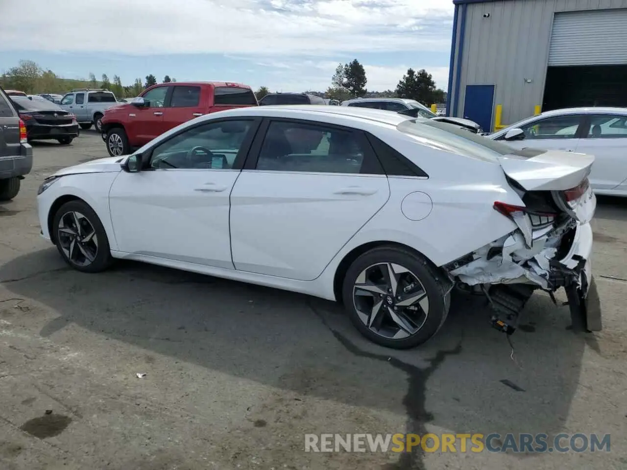 2 Photograph of a damaged car KMHLN4AJ6PU083039 HYUNDAI ELANTRA 2023
