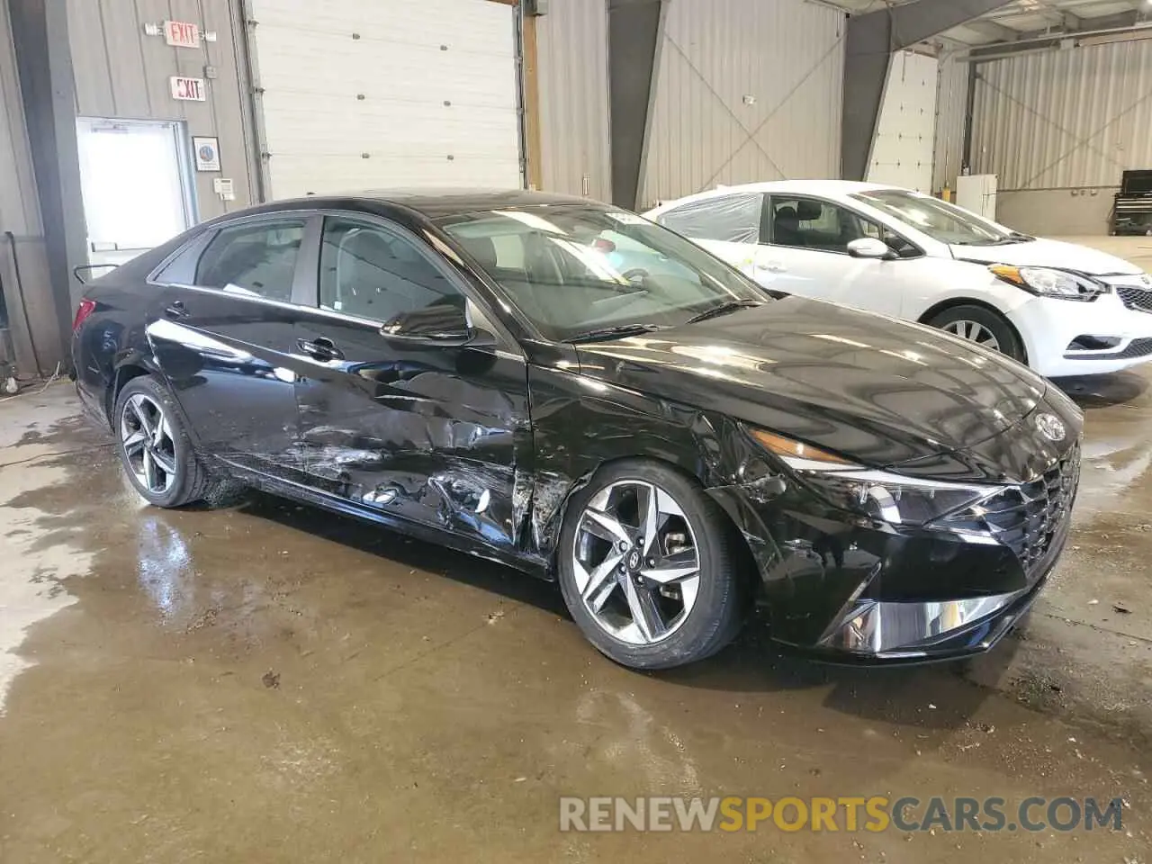 4 Photograph of a damaged car KMHLN4AJ7PU046050 HYUNDAI ELANTRA 2023