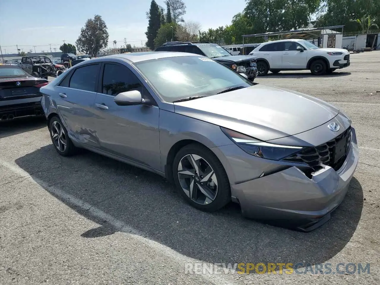4 Photograph of a damaged car KMHLN4AJ7PU080859 HYUNDAI ELANTRA 2023