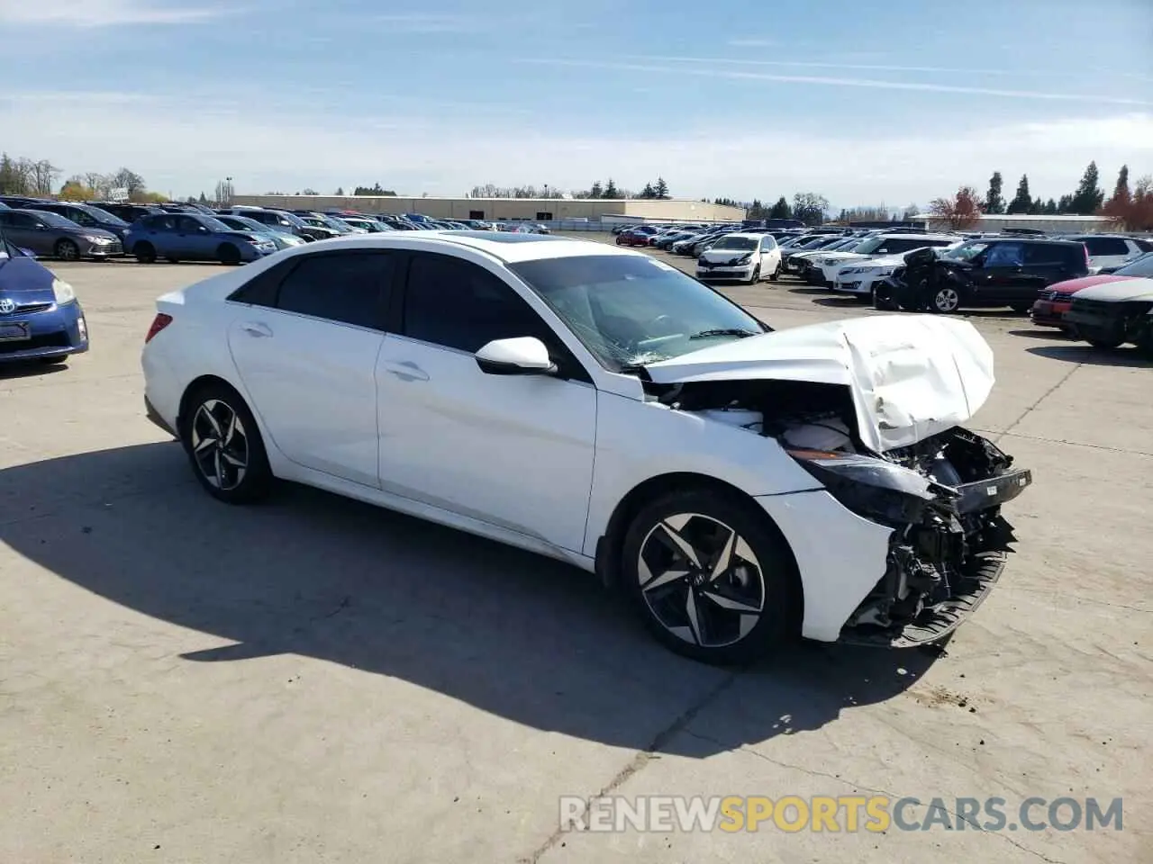 4 Photograph of a damaged car KMHLN4AJ8PU047482 HYUNDAI ELANTRA 2023
