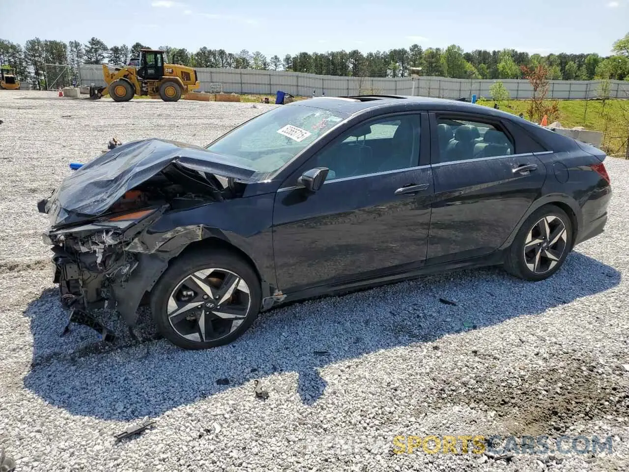 1 Photograph of a damaged car KMHLN4AJ8PU059261 HYUNDAI ELANTRA 2023