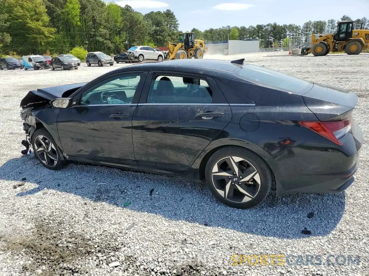 2 Photograph of a damaged car KMHLN4AJ8PU059261 HYUNDAI ELANTRA 2023