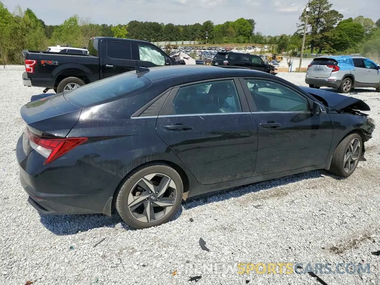 3 Photograph of a damaged car KMHLN4AJ8PU059261 HYUNDAI ELANTRA 2023