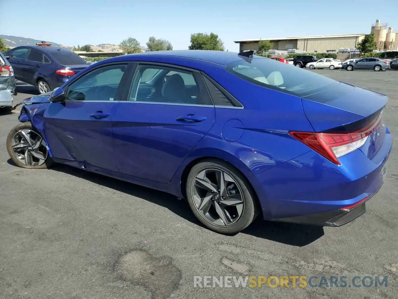 2 Photograph of a damaged car KMHLN4AJ8PU068767 HYUNDAI ELANTRA 2023
