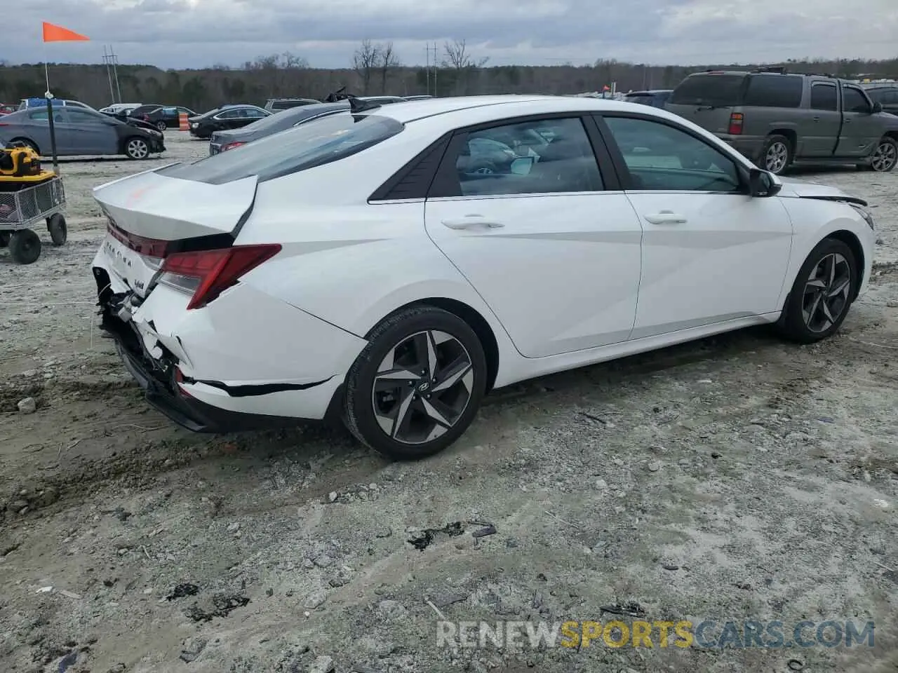 3 Photograph of a damaged car KMHLN4AJ8PU074181 HYUNDAI ELANTRA 2023