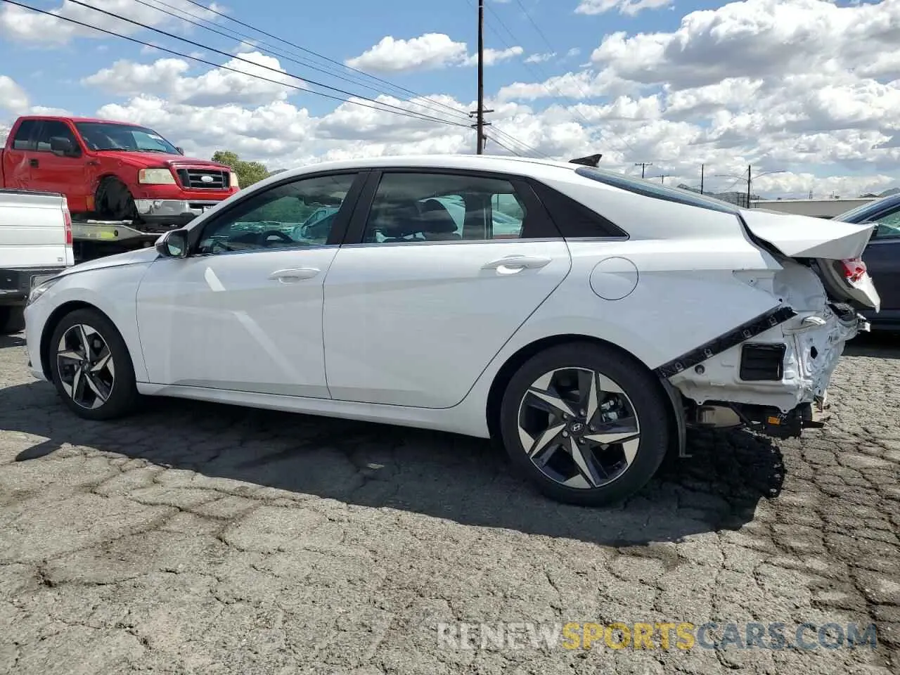 2 Photograph of a damaged car KMHLN4AJ8PU092339 HYUNDAI ELANTRA 2023